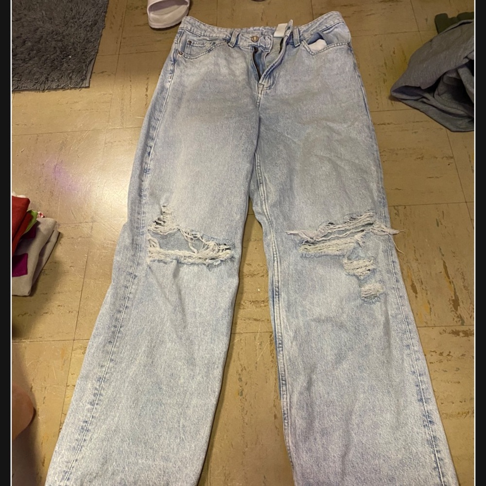 H&M loose straight jeans
